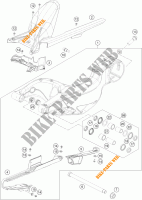 BRAS OSCILLANT  pour KTM 1290 SUPER DUKE R black de 2022