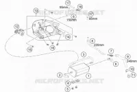 EVAPORATIVE CANISTER  890 ktm-moto 2022 DUKE 26