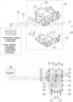 CARTER MOTEUR pour KTM 890 ADVENTURE black de 2022