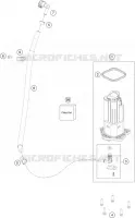 POMPE A ESSENCE pour KTM 890 ADVENTURE black de 2022