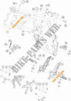 CADRE pour KTM 1290 SUPER DUKE GT ORANGE ABS de 2016