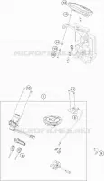 CONTACTEUR A CLE pour KTM 790 DUKE BLACK L 35KW A2 de 2018