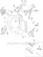 CADRE pour KTM SX-E 3 de 2024