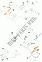 BATTERIE pour KTM 690 DUKE R ABS de 2013