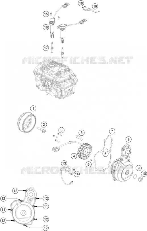 ALLUMAGE KTM Moto 790 2023 Duke  790 DUKE grey
