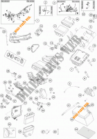 FAISCEAU ELECTRIQUE pour KTM 1290 SUPER DUKE GT ORANGE ABS de 2016