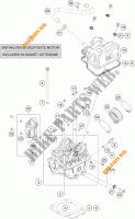 CULASSE pour KTM 690 DUKE WHITE de 2017
