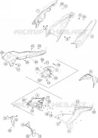 CACHES LATERAUX  790 ktm-moto 2024 Adventure 14