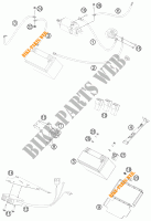 BATTERIE pour KTM 690 DUKE BLACK ABS de 2013