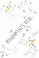 BATTERIE pour KTM 690 DUKE WHITE ABS de 2013