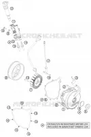 ALLUMAGE pour KTM 690 DUKE BLACK de 2012