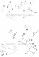 BATTERIE pour KTM 690 DUKE BLACK de 2012