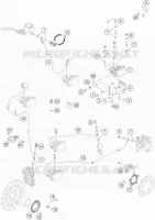 SYSTEME DE FREIN ABS pour KTM 690 DUKE BLACK de 2012
