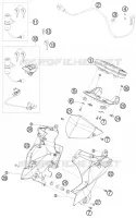 CONTACTEUR A CLE pour KTM 690 DUKE WHITE de 2008