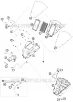 FILTRE A AIR pour KTM 690 DUKE WHITE de 2008