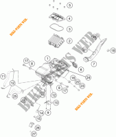 FILTRE A AIR pour KTM 390 DUKE WHITE de 2018