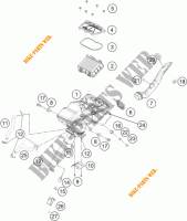 FILTRE A AIR pour KTM 390 DUKE WHITE de 2017