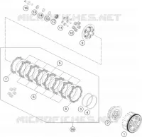EMBRAYAGE pour KTM 390 DUKE WHITE ABS de 2015