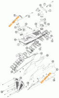 ECHAPPEMENT pour KTM 1190 RC8 R WHITE de 2015
