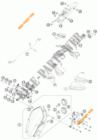 PHARE / FEU ARRIERE pour KTM 1190 RC8 R WHITE de 2015