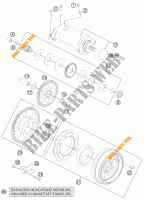 DEMARREUR ELECTRIQUE pour KTM 1190 RC8 R WHITE de 2015
