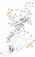 ECHAPPEMENT pour KTM 1190 RC8 R WHITE de 2013