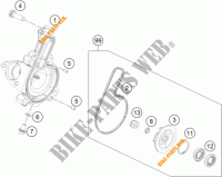 POMPE A EAU pour KTM 200 DUKE WHITE NON ABS de 2017