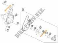 POMPE A EAU pour KTM 200 DUKE WHITE ABS de 2013