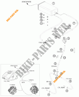 EVAPORATIVE CANISTER pour KTM 1190 RC8 R BLACK de 2012