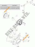 ALLUMAGE pour KTM 125 DUKE ORANGE de 2011