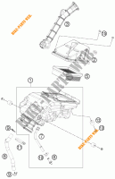 FILTRE A AIR pour KTM 125 DUKE ORANGE de 2011