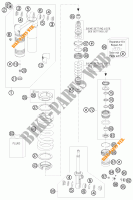 AMORTISSEUR (PIECES) pour KTM 950 SUPER ENDURO R de 2009