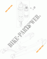 AMORTISSEUR pour KTM 950 SUPER ENDURO R de 2009