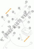 BATTERIE pour KTM 950 SUPER ENDURO R de 2009