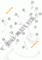 BATTERIE pour KTM 950 SUPER ENDURO R de 2008