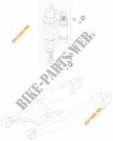 AMORTISSEUR pour KTM 950 SUPER ENDURO R de 2008