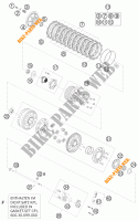 EMBRAYAGE pour KTM 950 SUPER ENDURO R de 2007