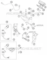 CONTACTEUR A CLE pour KTM 950 SUPER ENDURO R de 2007
