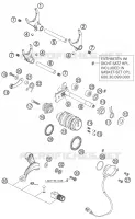 MECANISME DE SELECTION DE VITESSES pour KTM 950 SUPER ENDURO R de 2007
