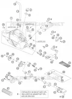 POMPE A HUILE pour KTM 950 SUPER ENDURO R de 2007