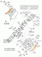 CULASSE AVANT pour KTM 950 SUPER ENDURO R de 2006