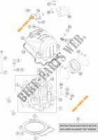 CULASSE pour KTM 690 ENDURO R ABS de 2016