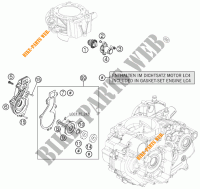 POMPE A EAU pour KTM 690 ENDURO R ABS de 2014