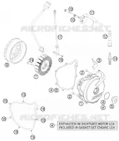 ALLUMAGE pour KTM 690 ENDURO R de 2013
