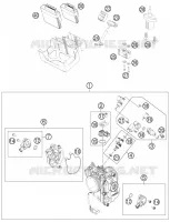 BOITIER PAPILLON INJECTION pour KTM 690 ENDURO R de 2013