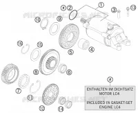 DEMARREUR ELECTRIQUE pour KTM 690 ENDURO R de 2013