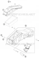FILTRE A AIR pour KTM 690 ENDURO R de 2013