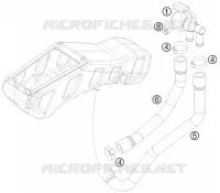 SECONDARY AIR SYSTEM SAS pour KTM 690 ENDURO R de 2013