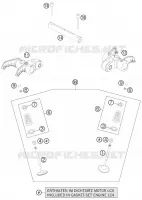 SOUPAPES pour KTM 690 ENDURO R de 2013