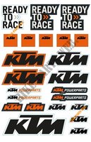 Planche d’autocollants-KTM
